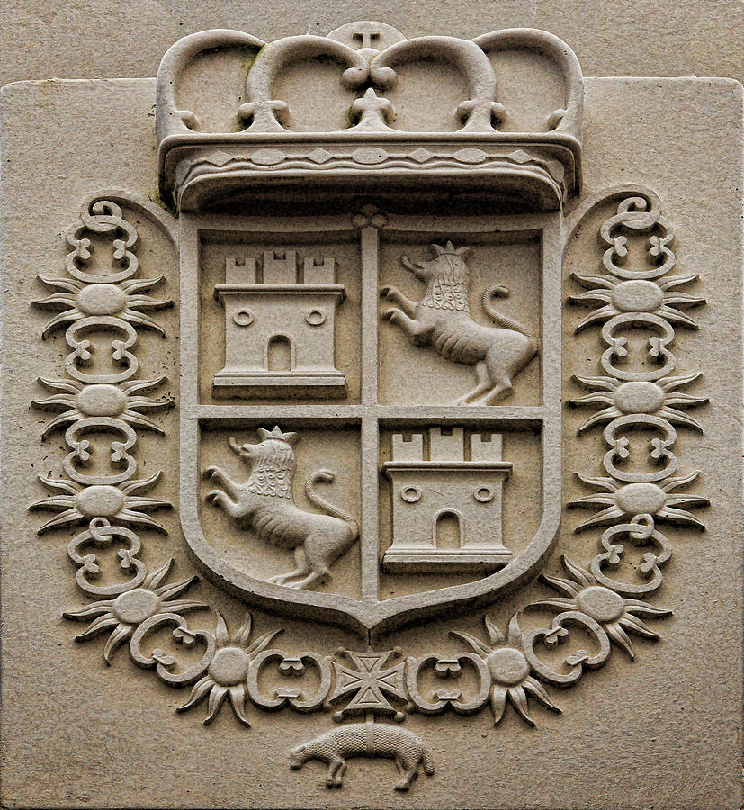 Spanish Coat of Arms - variant Photograph by Gregory Scott