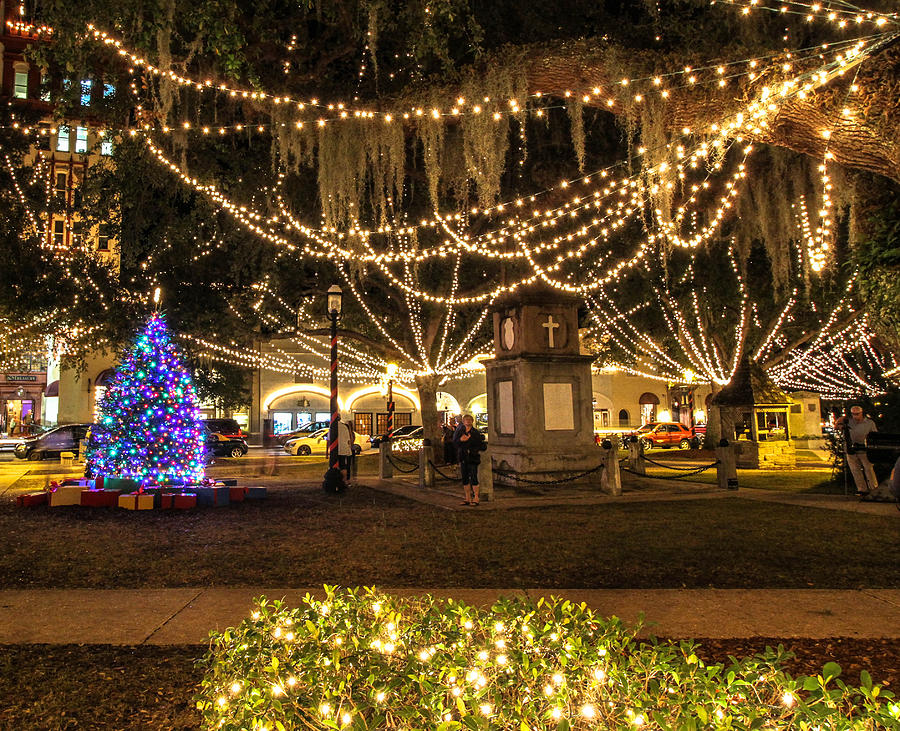 Saint Augustine In The Park Photograph by Scott Moore - Fine Art America