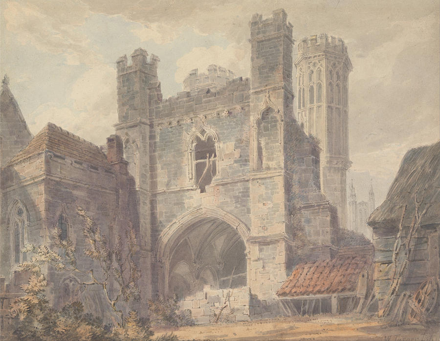 Saint Augustine S Gate Canterbury Painting By Grypons Art