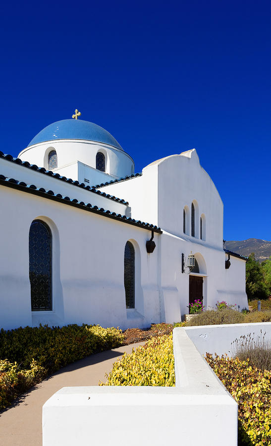Saint Barbara Greek Orthodox Church #2 - Santa Barbara, California Photograph by Darin Volpe