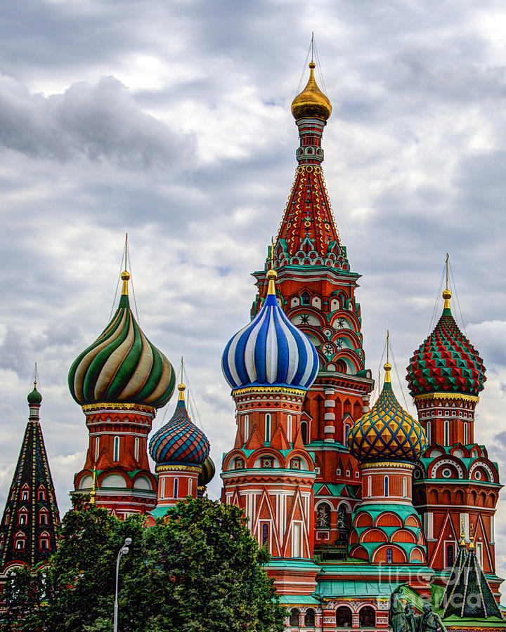 Saint Basil Cathedral - Red Square - Moscow Russia Photograph by Jon ...