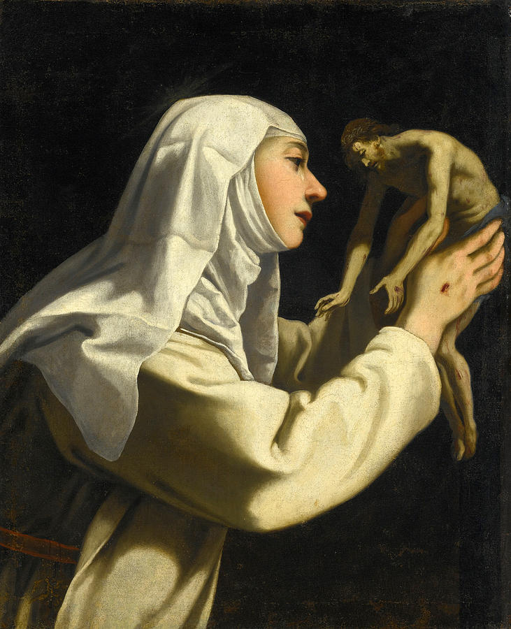 Saint Catherine of Siena Painting by Rutilio Manetti