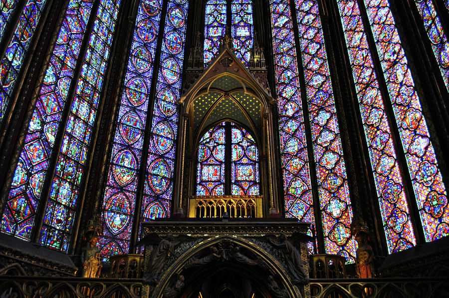 Saint-chapelle Altar Photograph By Elizabeth Westendorf 