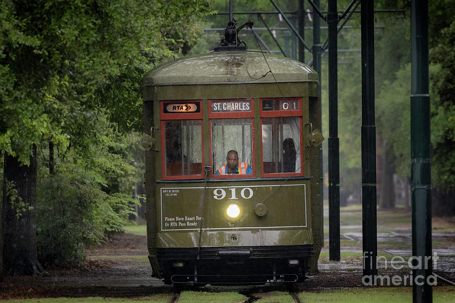 Saint Charles Streetcar Photograph by Jerry Fornarotto