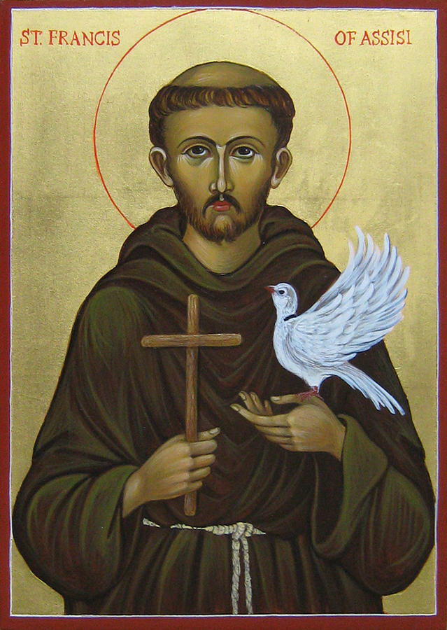 Saint Francis of Assisi. 