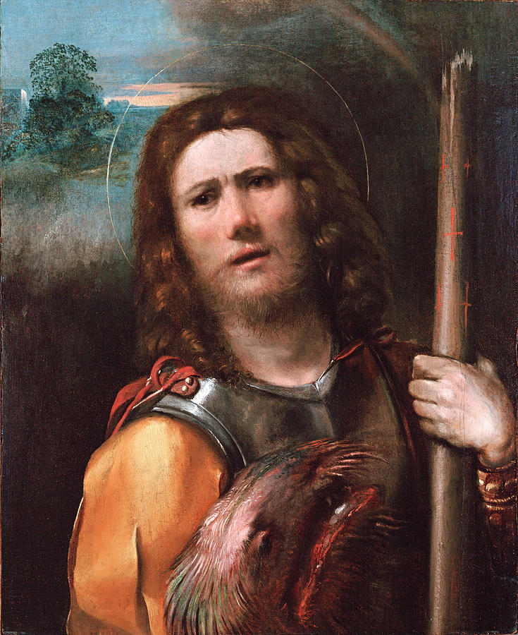 Saint George Painting by Dosso Dossi