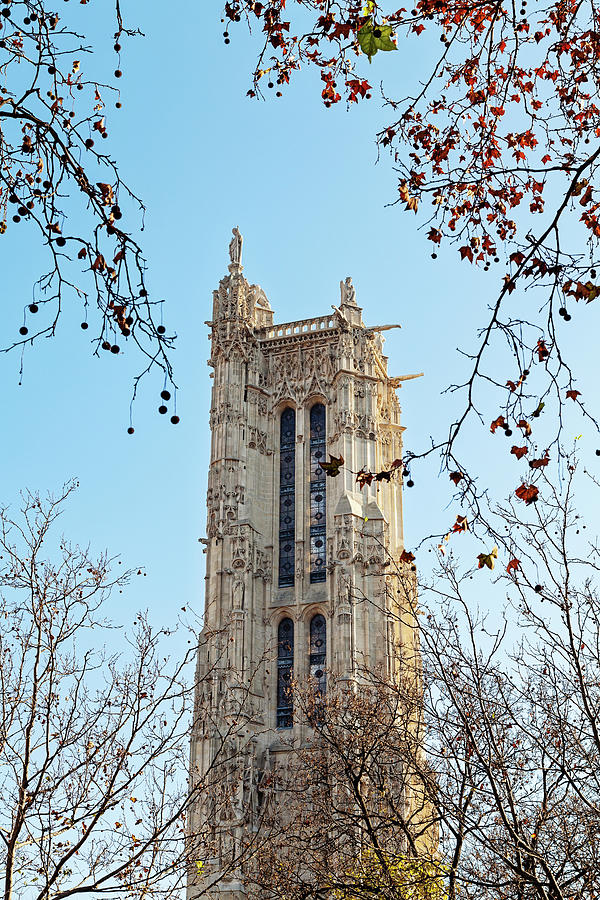 Saint-Jacques Tower Photograph by Melanie Alexandra Price