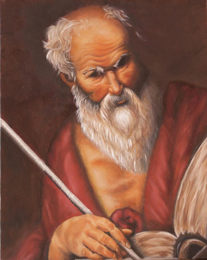 Saint Jerome Painting by Theresa Cangelosi