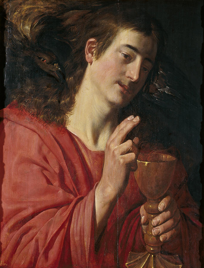 Saint John the Evangelist Painting by Artus Wolffort