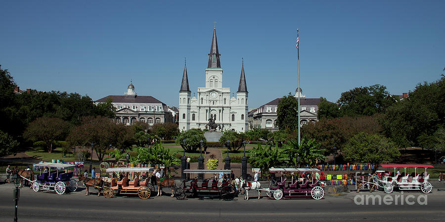 Saint Lewis Cathedral French Quarter New Orleans, LA by Ron Sadlier Saint Lewis Cathedral French Quarter New Orleans, LA by Ron Sadlier