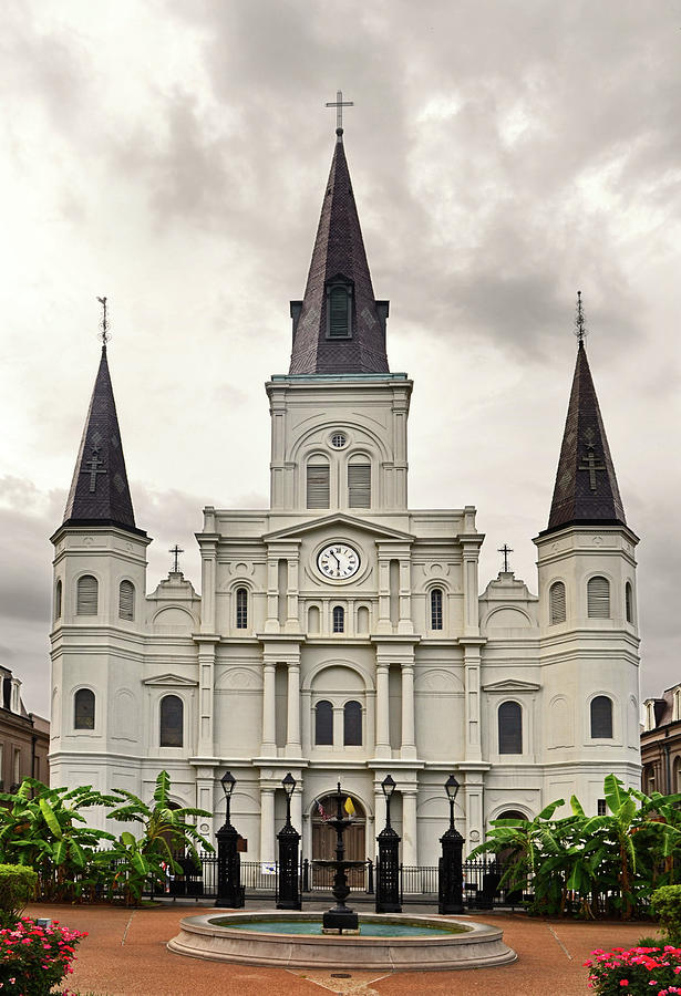 Saint Louis Cathedral 004 Photograph by George Bostian