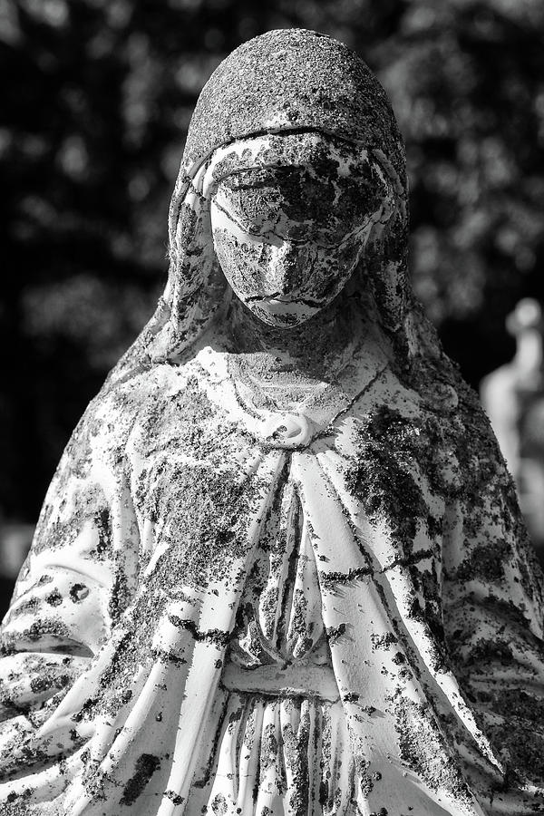 Saint Mary 1 BW Photograph by Mary Bedy
