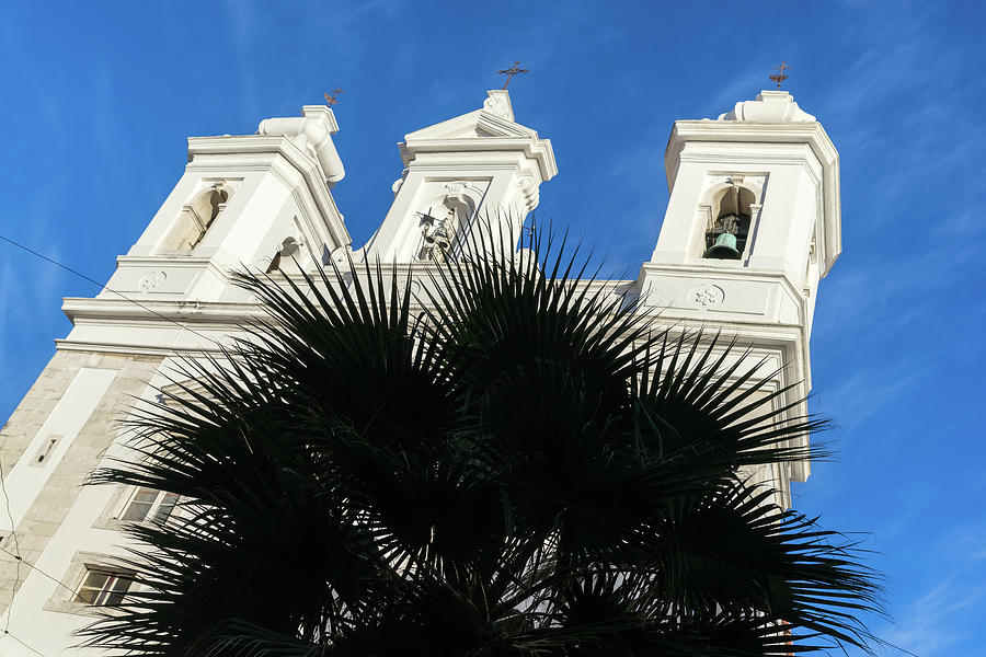 Saint Michael Church Deep in the Crux of Alfama Lisbon Photograph by Georgia Mizuleva