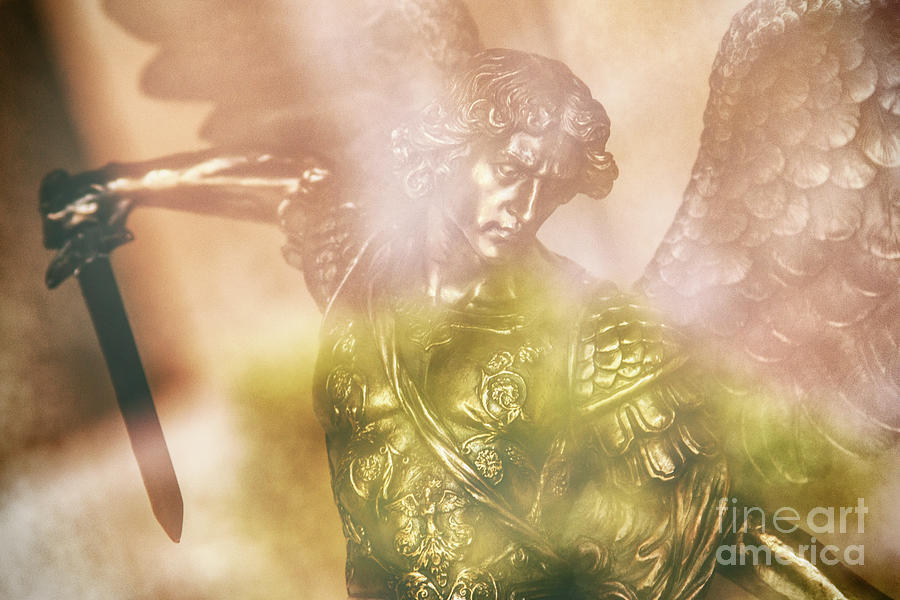 Saint Michael the Archangel #2 Photograph by Davy Cheng