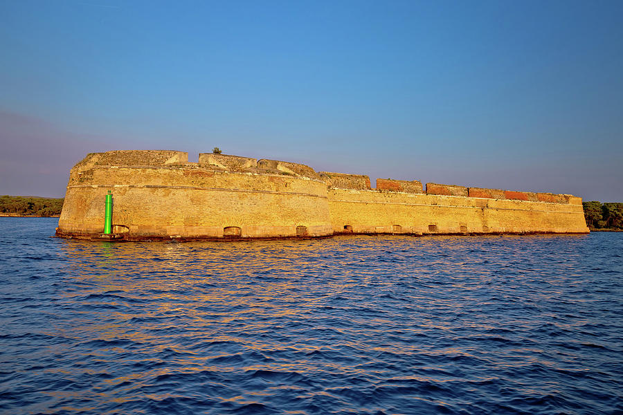 Saint Nikola fortres in Sibenik bay entrance Photograph by Brch Photography