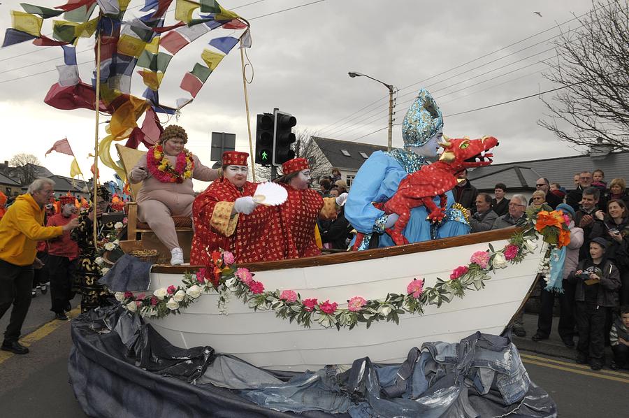 Saint Patricks Day Float Photograph by Joe Travers - Pixels