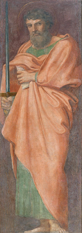Saint Paul Painting by Annibale Carracci