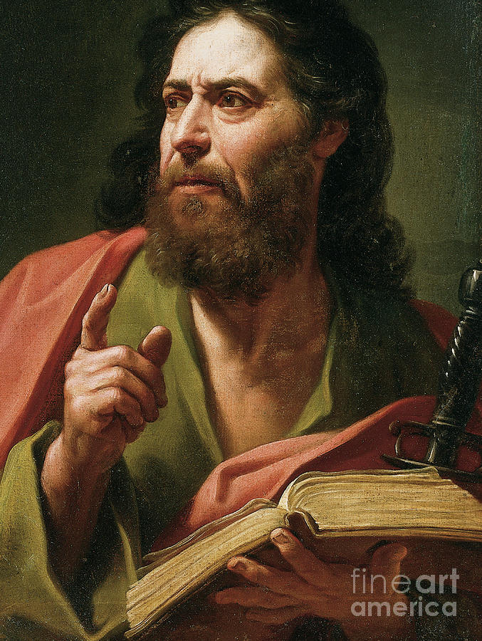 Saint Paul  Painting by Etienne Parrocel