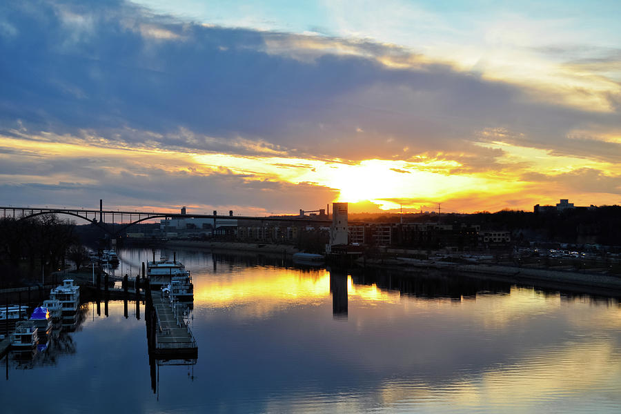 Saint Paul Mississippi Sunset Photograph by Kyle Hanson