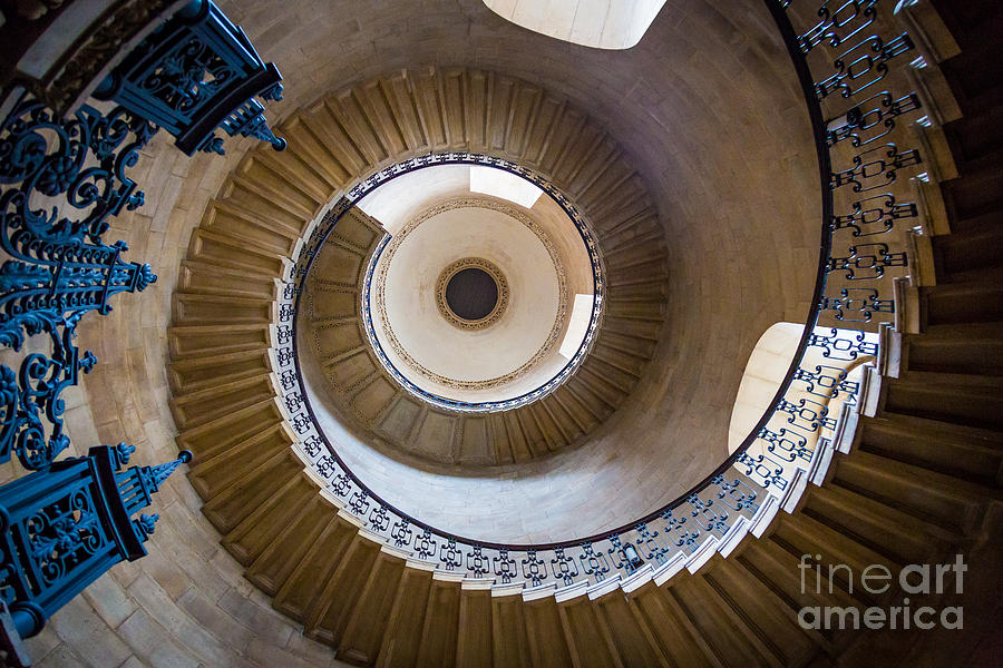 Saint Pauls Cathedral Stairs Photograph