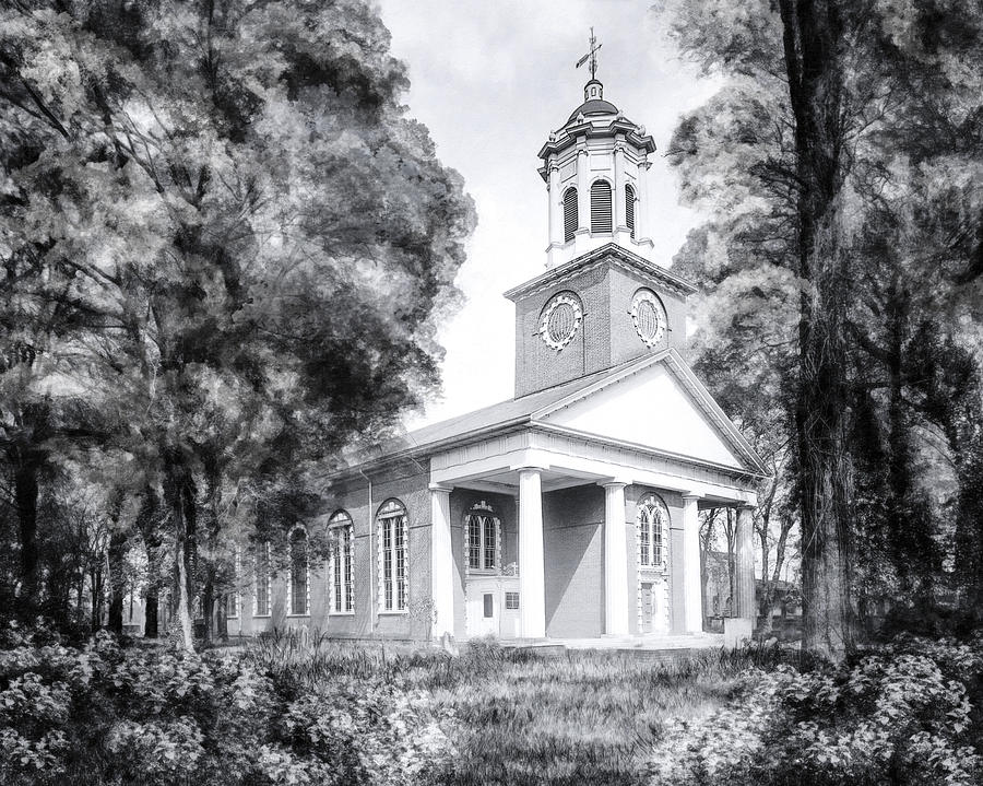 Augusta Photograph - Saint Pauls Church - Historic Augusta by Mark Tisdale