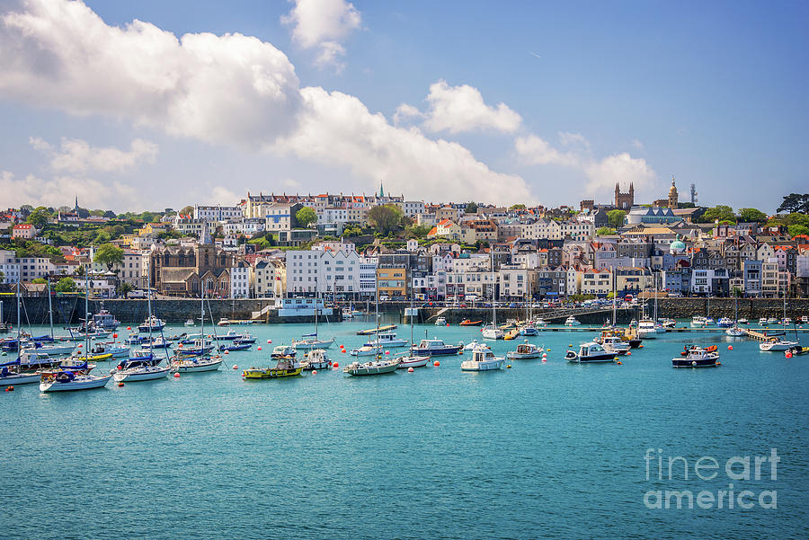 Saint Peter Port Guernsey Photograph by Delphimages Photo Creations