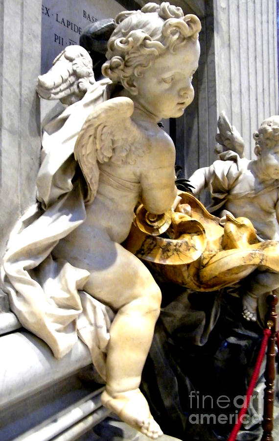 Saint Peters Putto Photograph by Melinda Dare Benfield