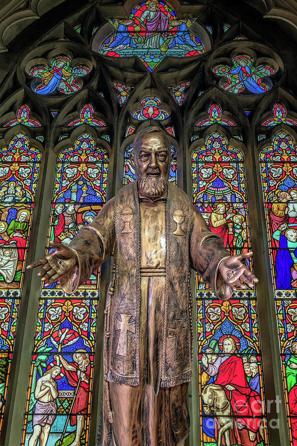 Saint Pio Photograph by Adrian Evans
