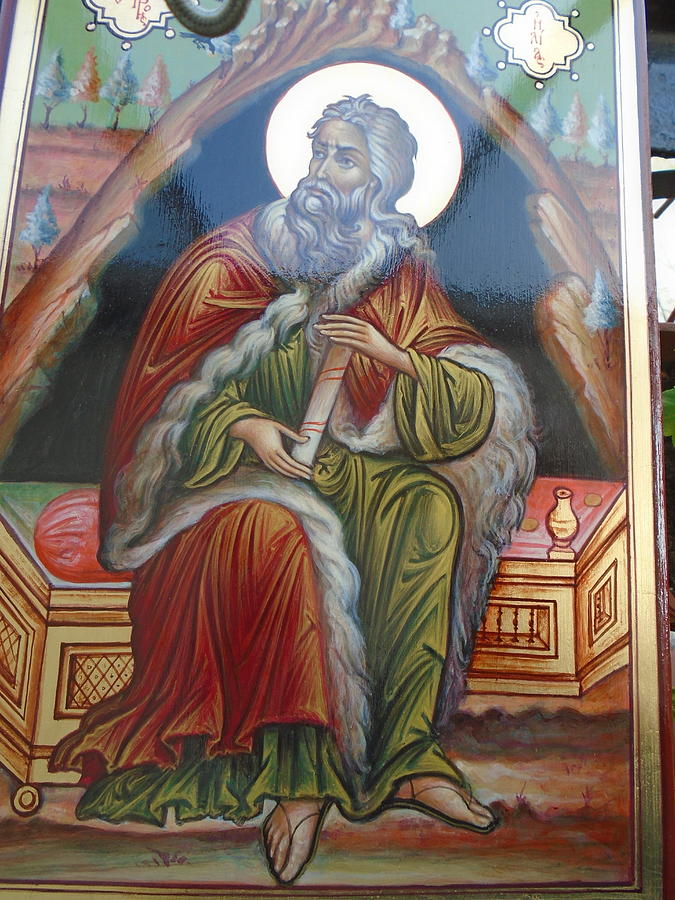 Saint Prophet Elijah Painting By Daniel Kazakov