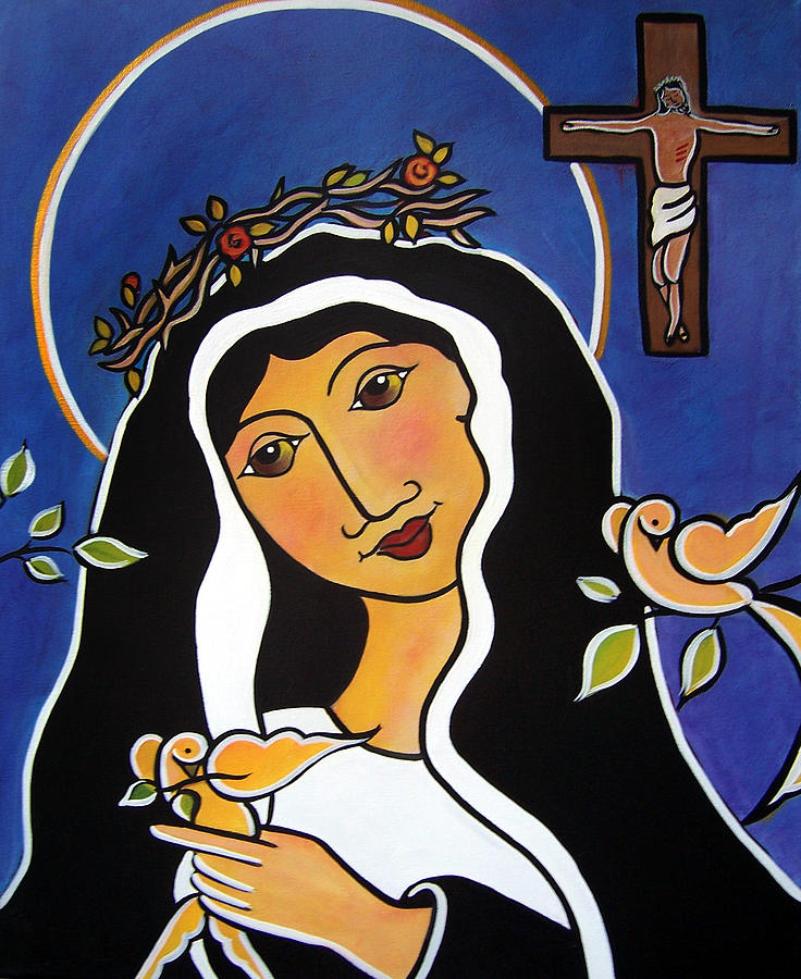 Saint Rita - Patron of impossible causes by Jan Oliver-Schultz Saint Rita - Patron of impossible causes by Jan Oliver-Schultz