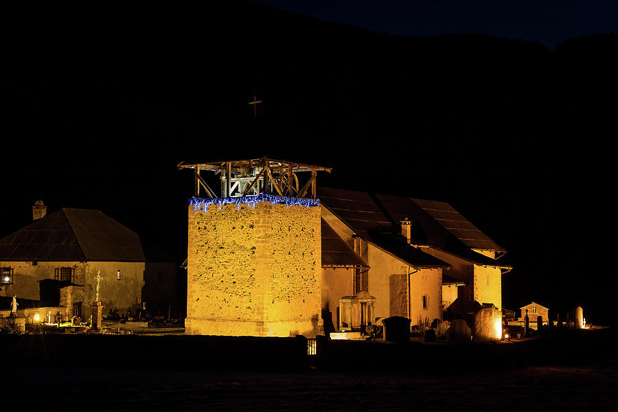 Saint Romains church in French Alps Photograph by Paul MAURICE