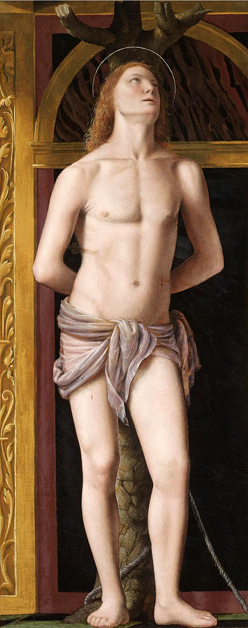 Bernardino Luini Painting - Saint Sebastian by Bernardino Luini