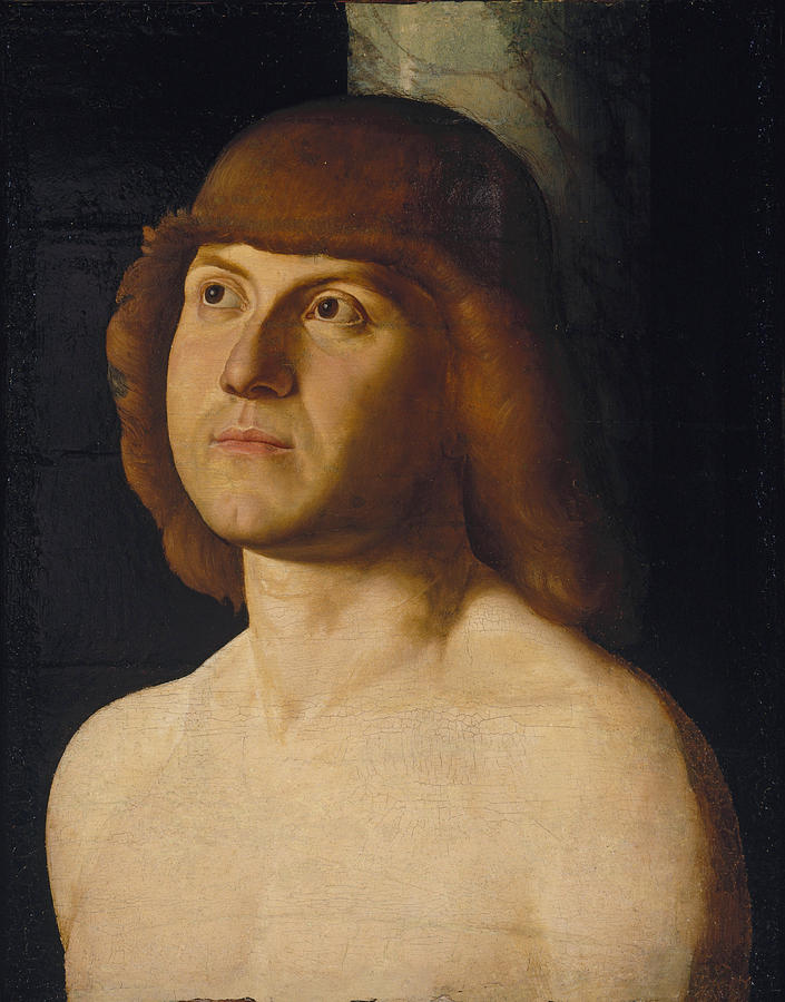 Saint Sebastian Painting by Follower of Antonello da Messina