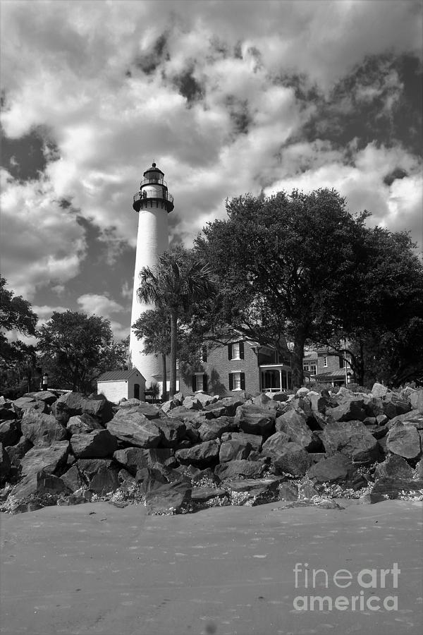 Saint Simons Lighthouse Photograph