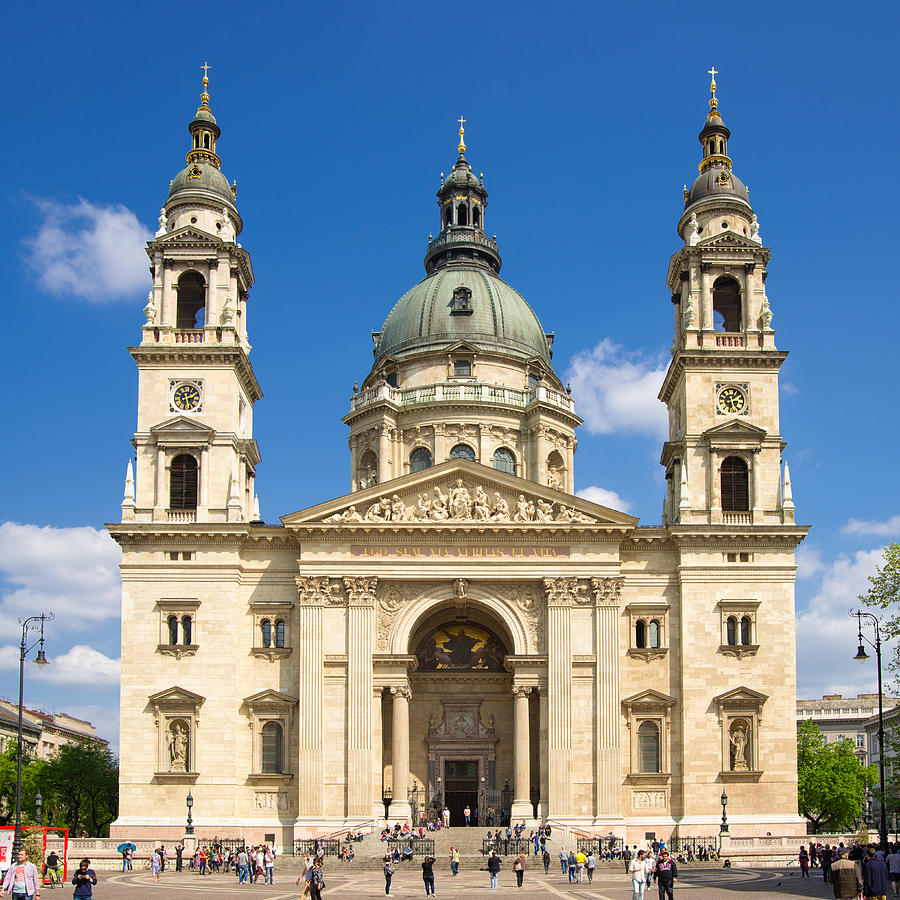 Saint Stephens basilica Budapest Hungary Photograph by Matthias Hauser