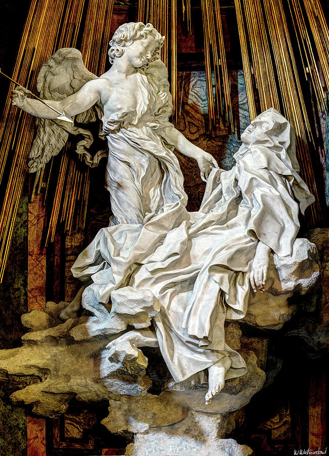Saint Teresa by Bernini Photograph by Weston Westmoreland - Fine Art ...