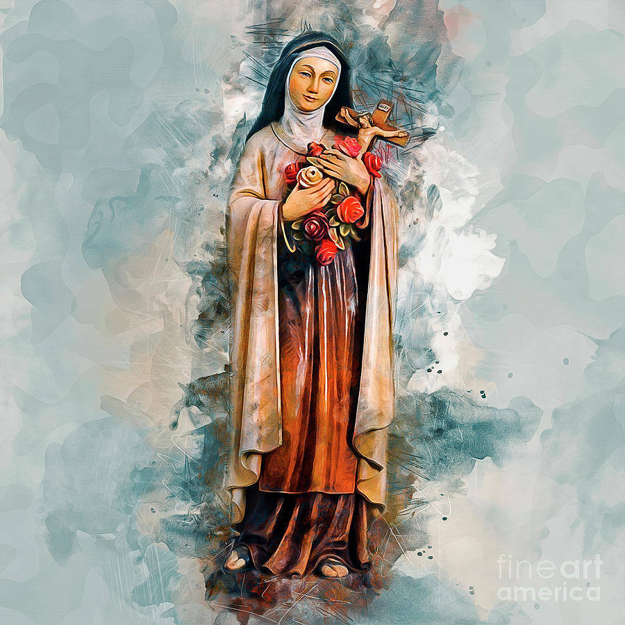 Saint Teresa Painting by Ian Mitchell