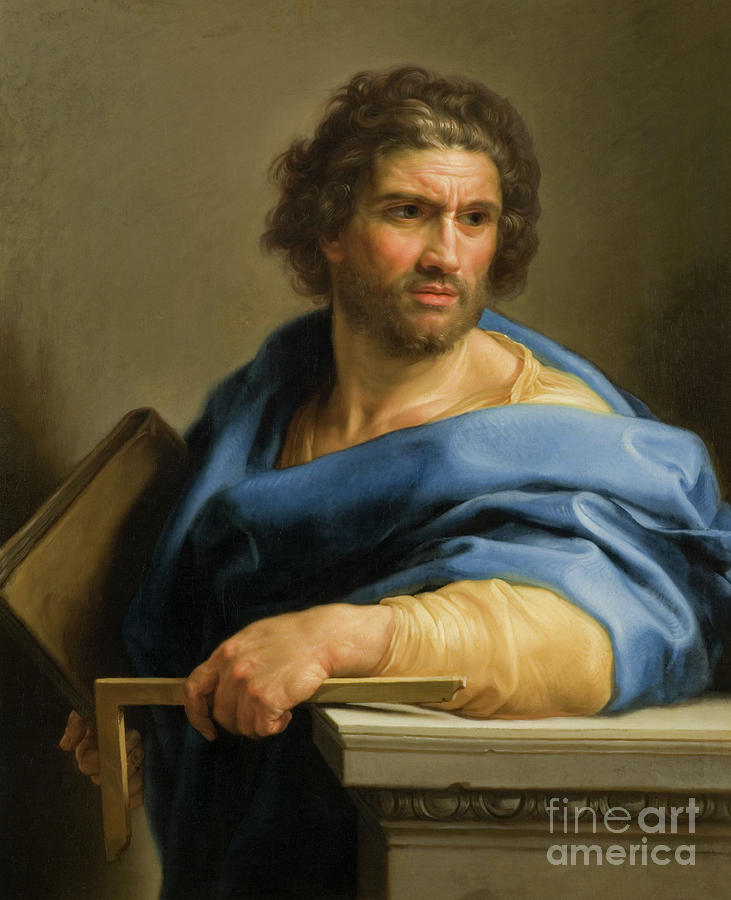 Pompeo Girolamo Batoni Painting - Saint Thomas by Pompeo Girolamo Batoni