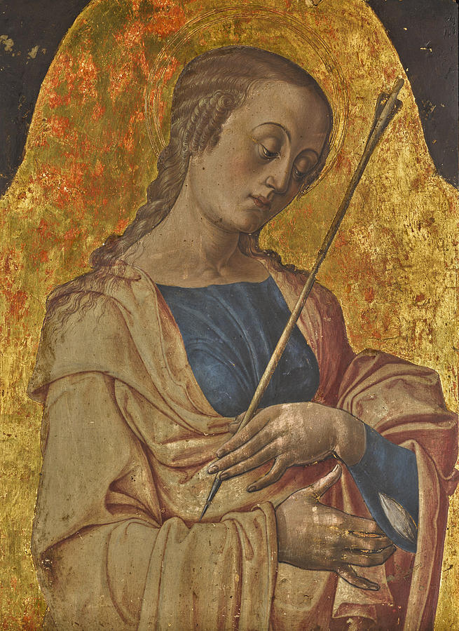 Saint Ursula Painting by Alvise Vivarini