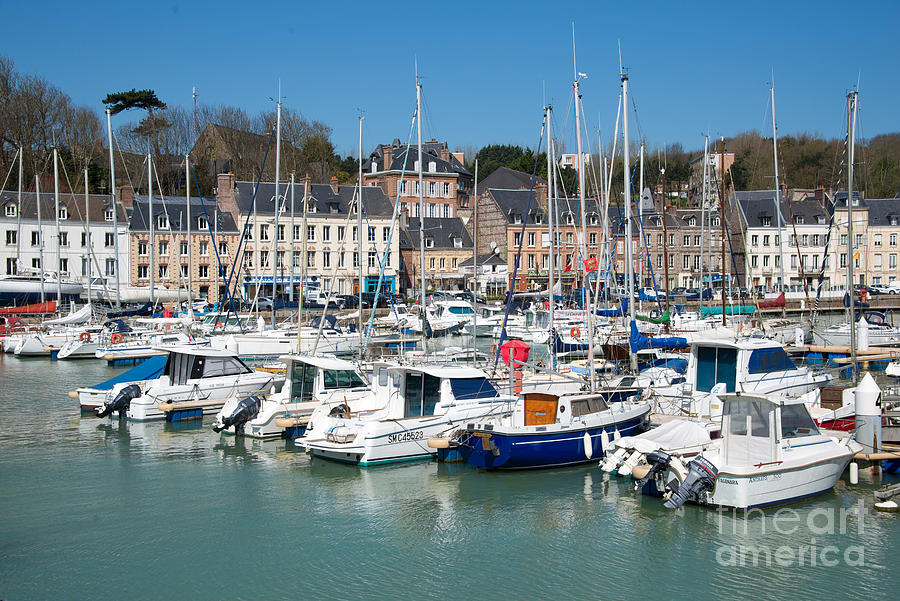 Harbor Photograph - Saint Valery En Caux by Delphimages Photo Creations Harbor Photograph - Saint Valery En Caux by Delphimages Photo Creations