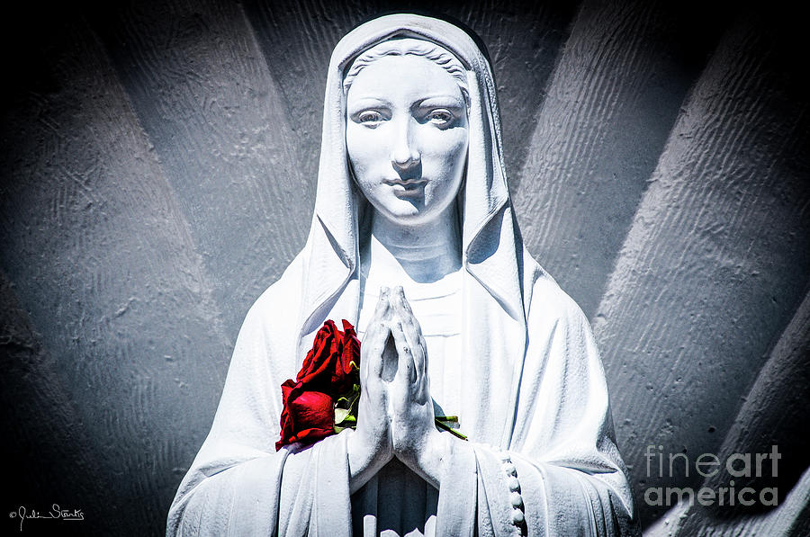 Saint Virgin Mary Statue #3 Photograph