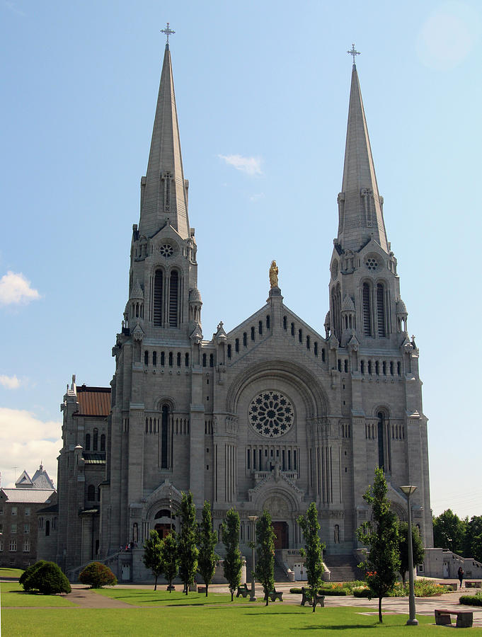 Sainte-Anne-de Beaupre Church Painting by Imagery-at- Work - Fine Art ...