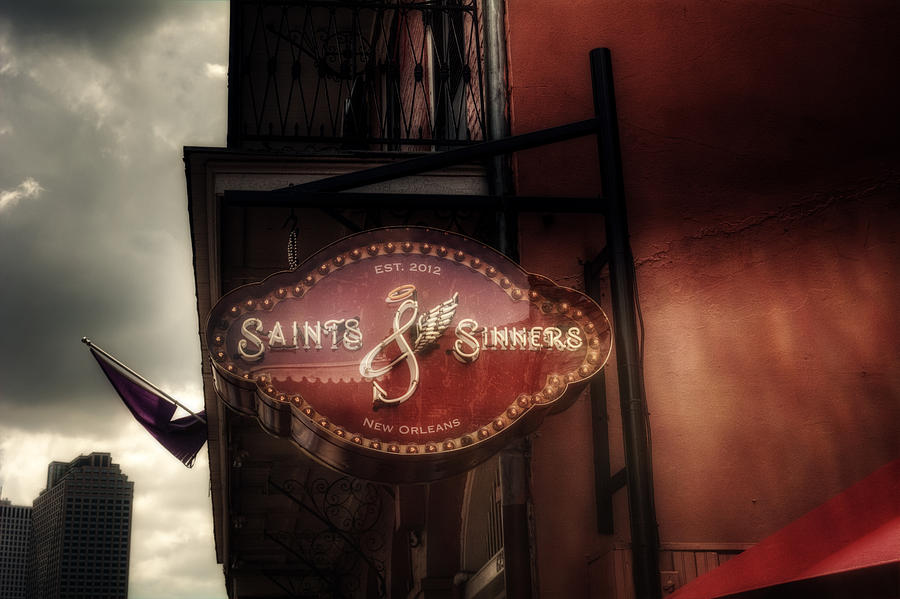 Saints and Sinners Photograph by Greg and Chrystal Mimbs