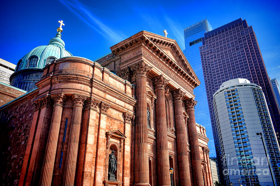 Saints Peter and Paul in Philadelphia   Photograph by Olivier Le Queinec