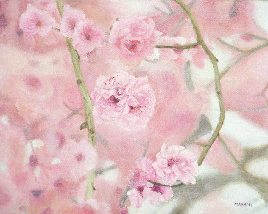 Sakura Painting by Masami Iida