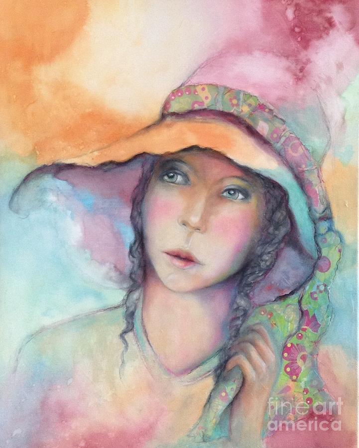 Portrait Painting - Sal by Pamela Vosseller Portrait Painting - Sal by Pamela Vosseller