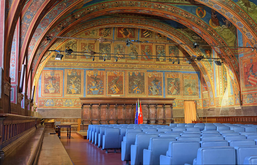 Sala dei Notari 13th Century Photograph by Sally Weigand