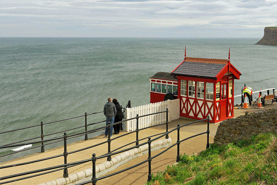 Saltburn Cliff Tramway - Top Station Photograph