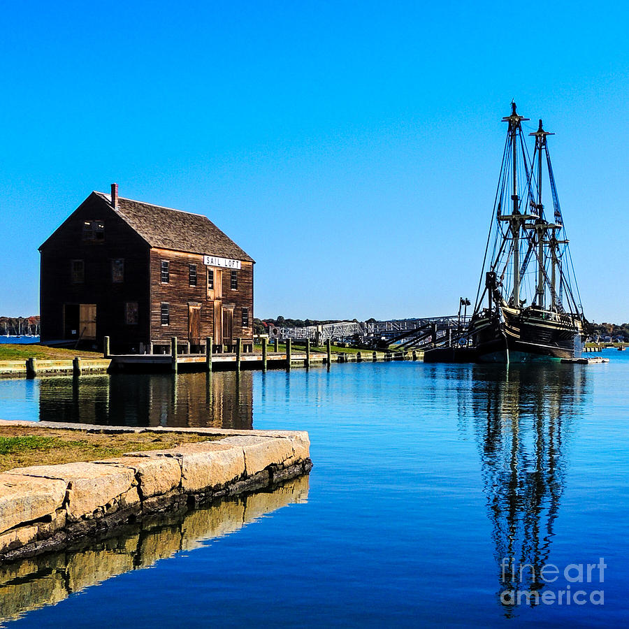 Salem Maritime National Historic Site Photograph by Mim White