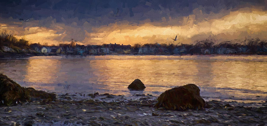 Salem view of the harbor Photograph by Jeff Folger